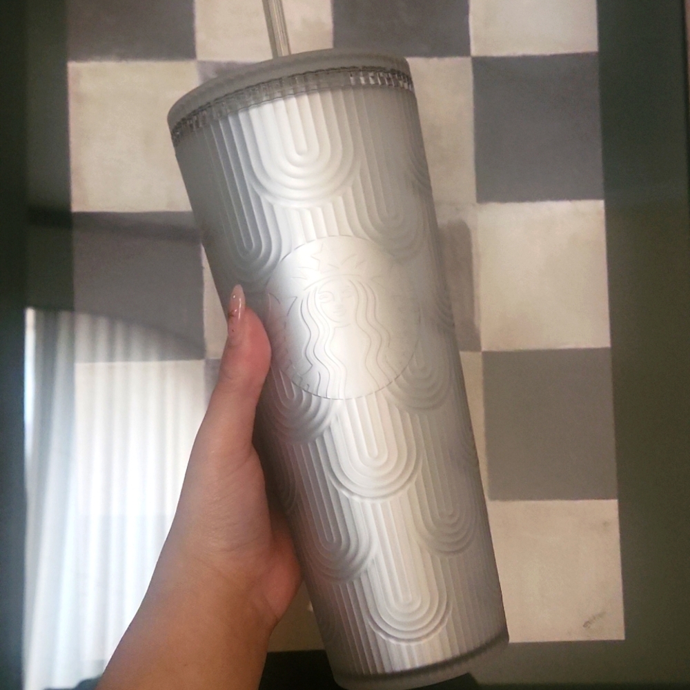 NWT STARBUCK PLASTIC COFFEE TUMBLER
